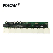 Камер Мгновенной Печати mini 8 Порт Неуправляемый коммутатор концентратор в AliExpress быстро переключатели Прямая с фабрики продавать rj45 UTP порты ethernet сетевой розетки