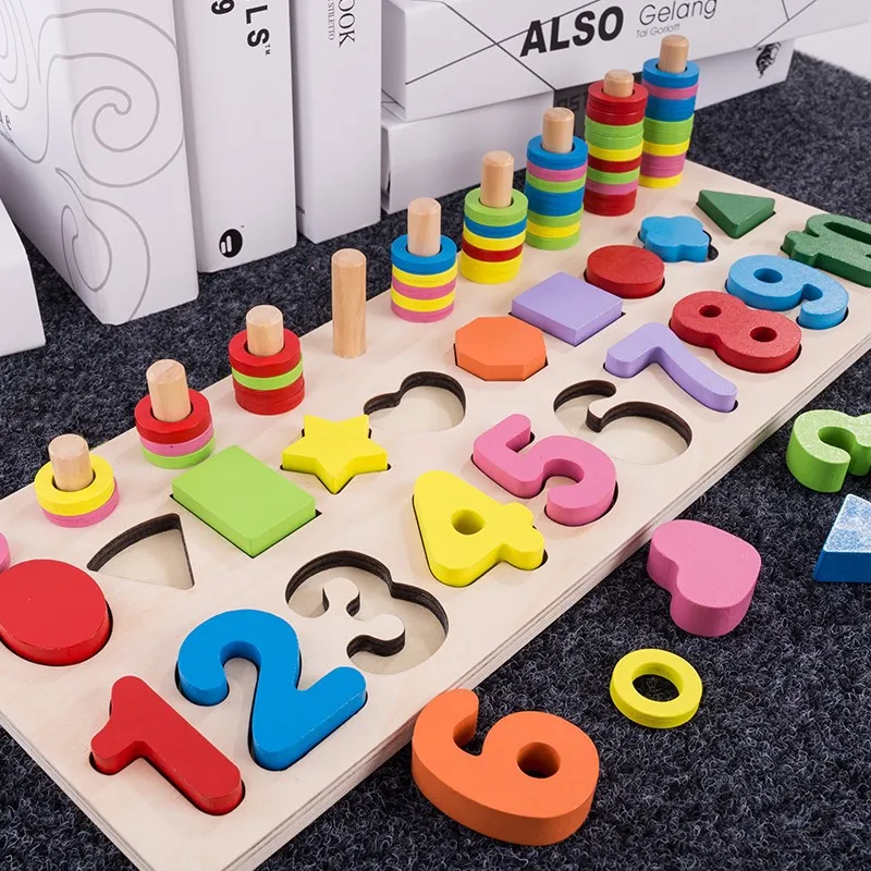 

Young CHILDREN'S Toy 1-2 a Year of Age 3 with Numbers Cognitive Baby sdip enlighten GIRL'S And BOY'S Early Childhood Educational