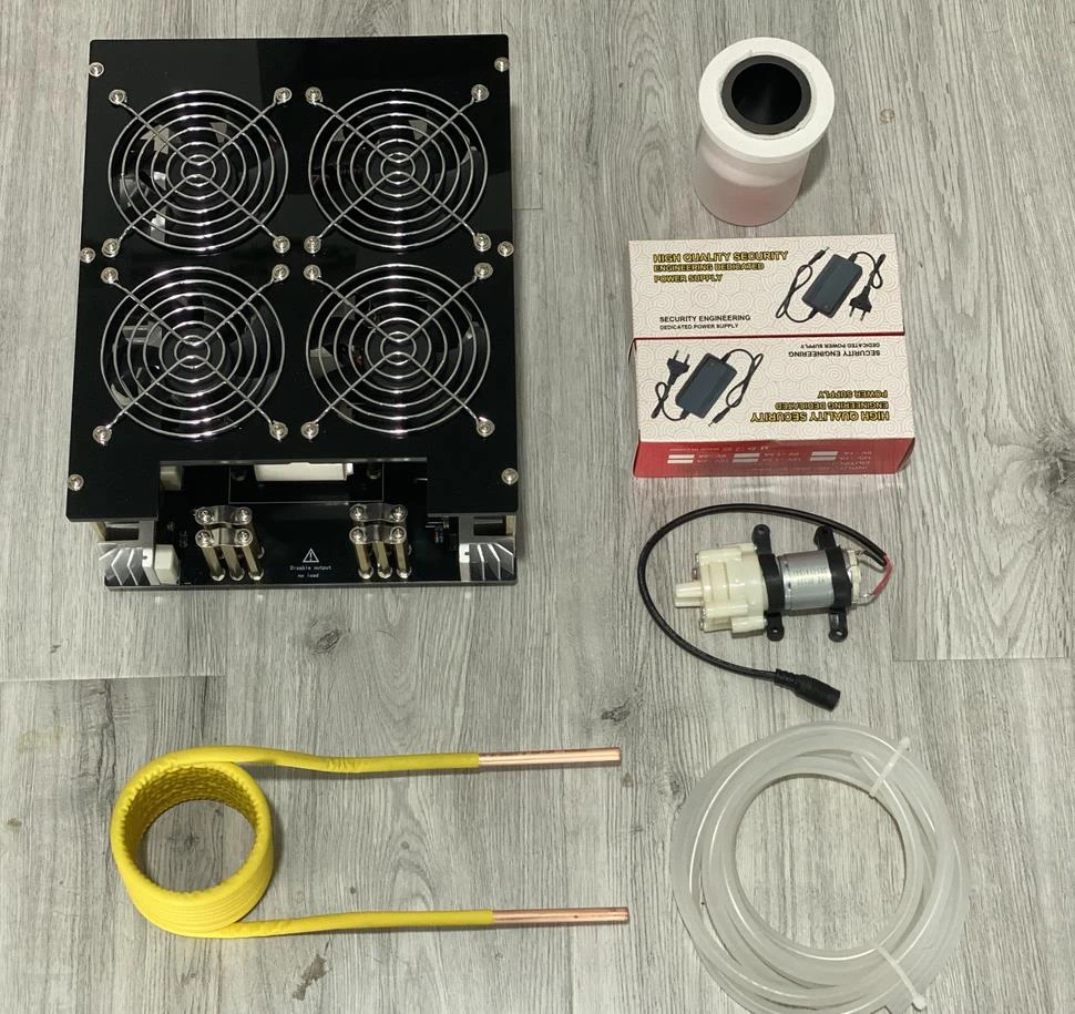 5000W ZVS Induction Heater Induction Heating PCB Board Heating Machine