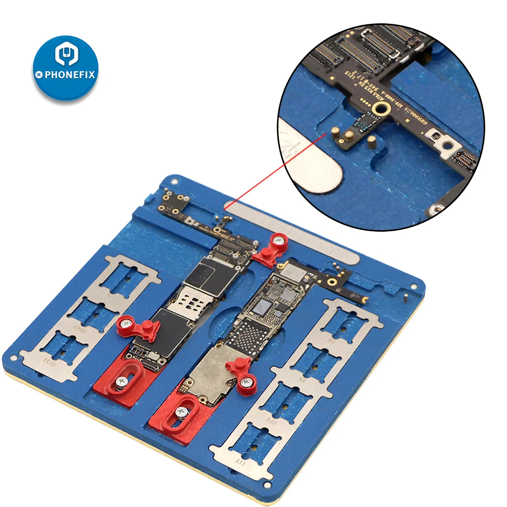 

PHONEFIX Universal A22 PCB Fixture Holder Mobile Phone Maintenance Platform for iPhone 5 6 7 8 8P Motherboard Soldering Fixture