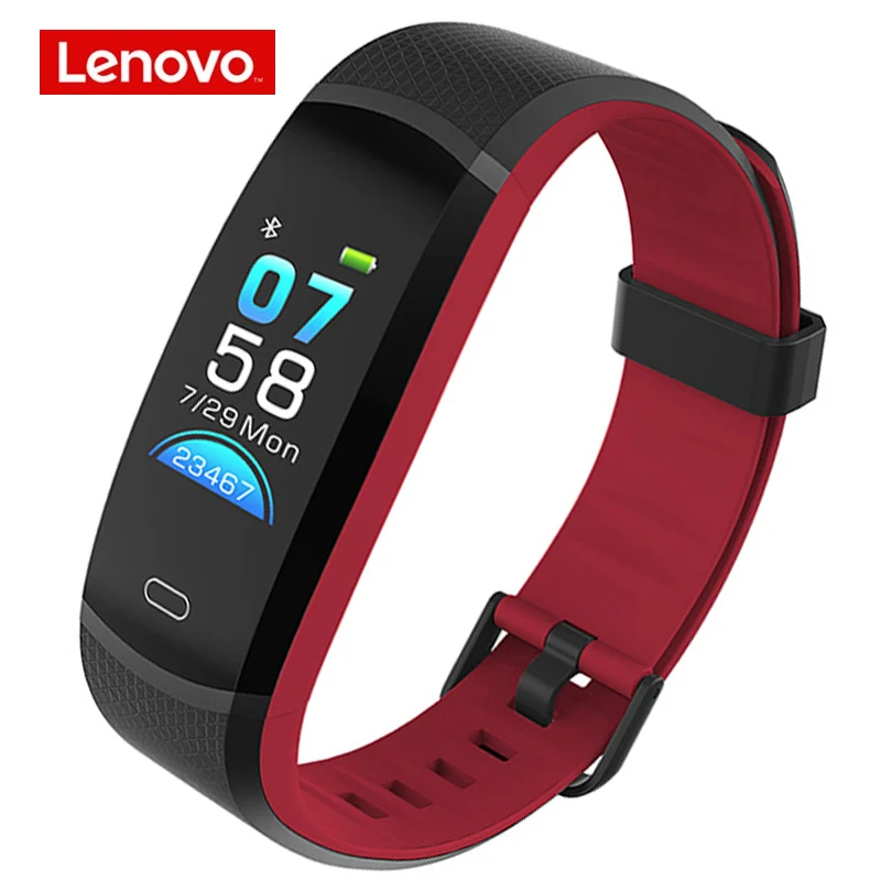 Смарт браслет Lenovo Band HX11 с пульсометром и цветным экраном спортивный смарт