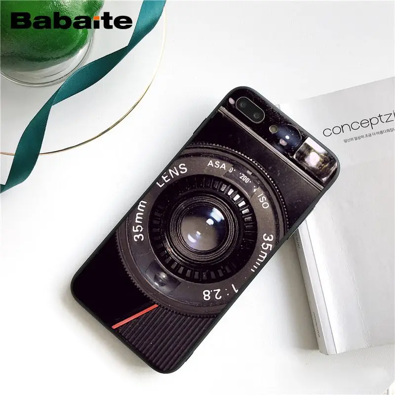 Babaite Old camera Phone Case Cover for iphone 11 Pro 11Pro Max 6S 6plus 7 7plus 8 8Plus X Xs MAX 5 5S XR