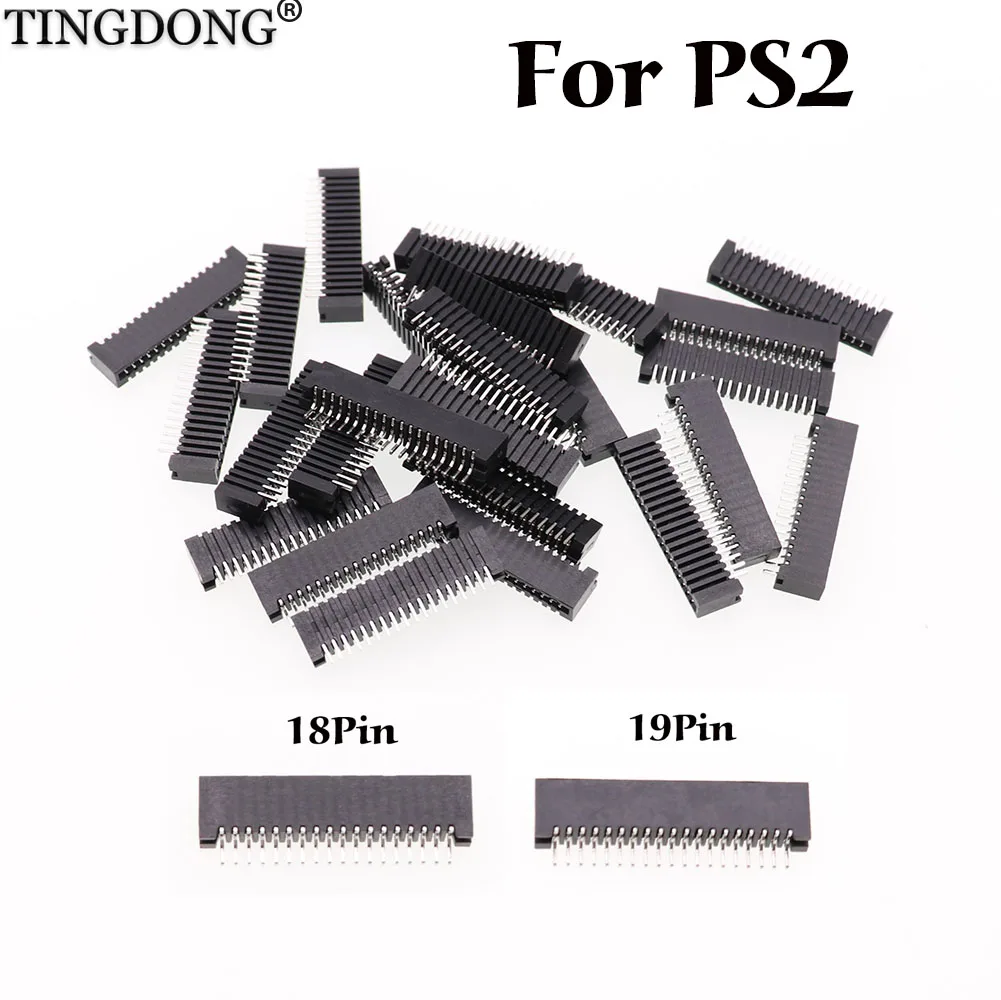 

100 шт. для PS2 фотопленки, 18-контактный разъем 19-контактного блока