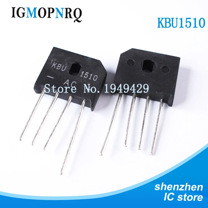 5 шт./лот KBJ406 KBJ406G 4A 600V ZIP диодный мост выпрямитель Новый | Электронные компоненты и