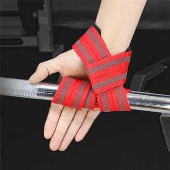 

2Pcs Sport Wrist Support Adjustable Weight Lifting Bodybuilding Wristband Gym Strap Protection Wrist Power Training Bracers