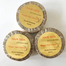 50 рулонов, 1,0 см* 3 ярда, волосы для наращивания, лента для наращивания волос, волшебная лента для салона волос из Германии, для наращивания волос на ленте