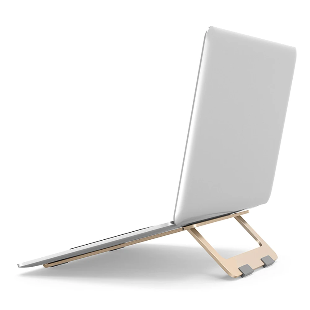 Универсальный алюминиевый сплав держатель планшета для Macbook Pro подставка для ноутбука Аксессуары для iPad Pro 12,9 металлическая поддержка - Цвет: Золотой