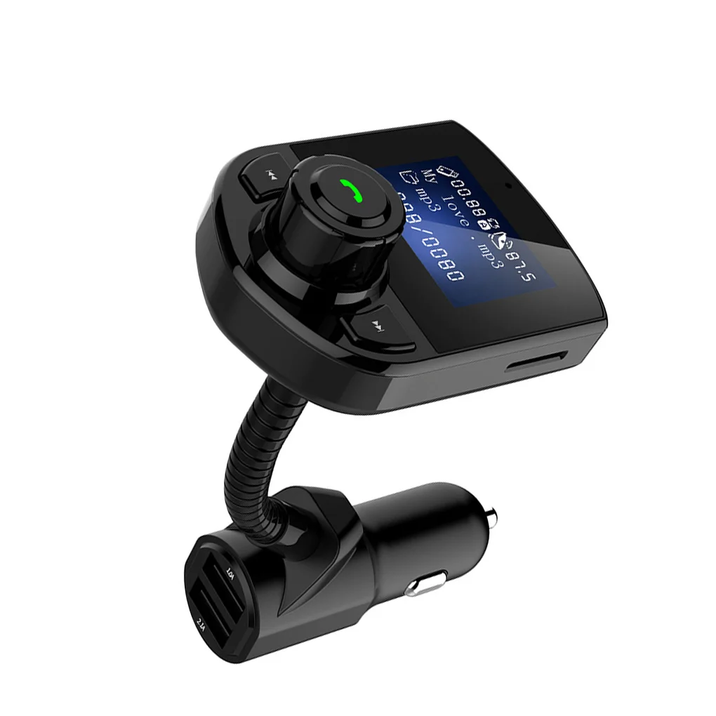 Автомобильный fm-передатчик Bluetooth 3.1A автомобильное зарядное устройство USB порт AUX аудио ЖК-дисплей MP3 плеер Громкая связь вызов