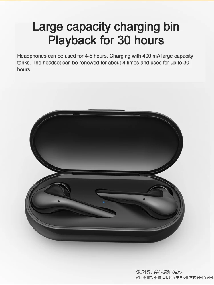 

TWS bluetooth headset 5.0 dual ear wireless private mode bluetooth headset in-ear dual talk touch private mode M6S