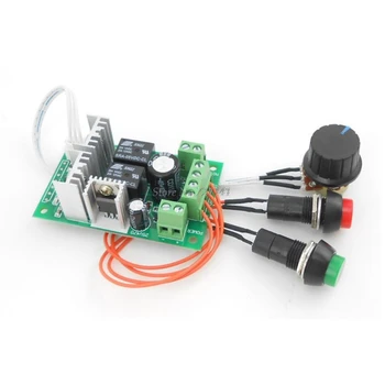 

10A PWM DC Motor Controller Forward And Backward Linear Actuator Governor Speed Control Self-Reset Module Whosale&Dropship
