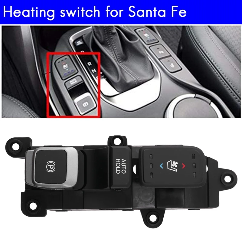 Genuine Hyundai 93710-3Q000 Seat Heater Switch Assembly Genuine Hyundai 93710-3Q000 Seat Heater Switch Assembly