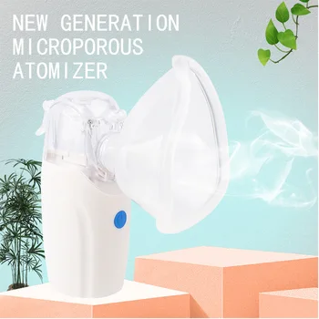 

Mini Handheld Portable Nebulizer Silent Ultrasonic Medical Steaming Inhaler Adult Kids Rechargeable Respirator Humidifier