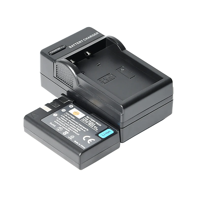 1900mAh 7,4 V 14.1Wh DSTE EN-EL9 ENEL9 цифровой DSLR литий-ионный аккумулятор для камеры 1* зарядное устройство для Nikon D40 D40X D60 D3000 D5000 - Цвет: 1Battery 1Charger