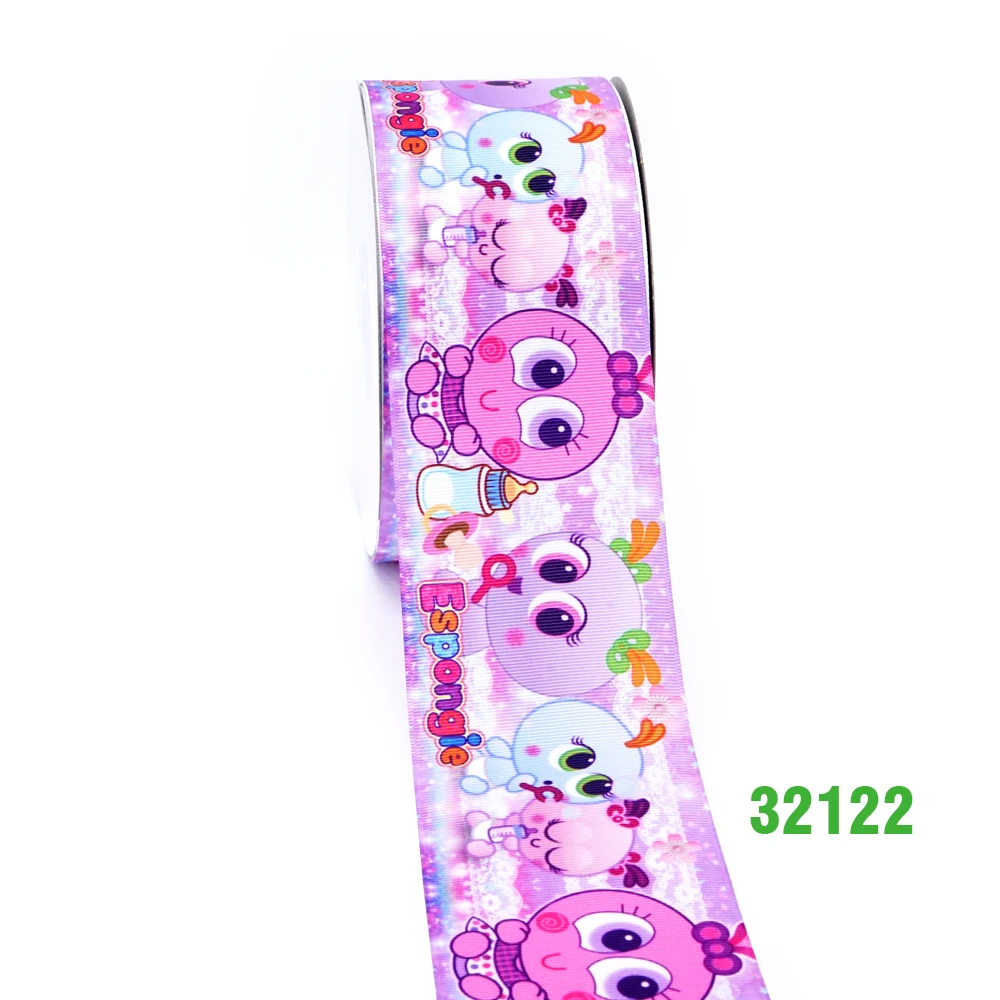 50 ярдов мультфильм напечатанный grosgrain ленты 32163