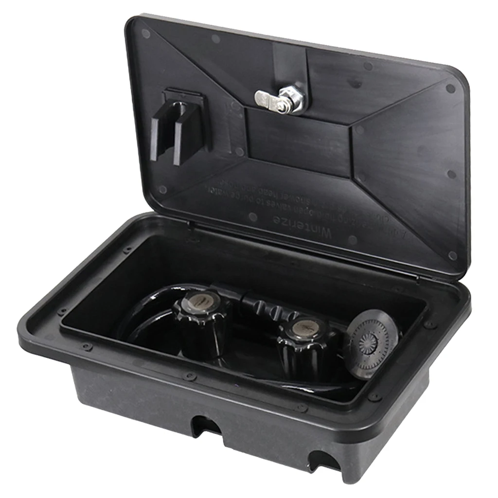 RV Exterior Shower Box Kit Boat Marine Camper Motorhome Caravan Accessories