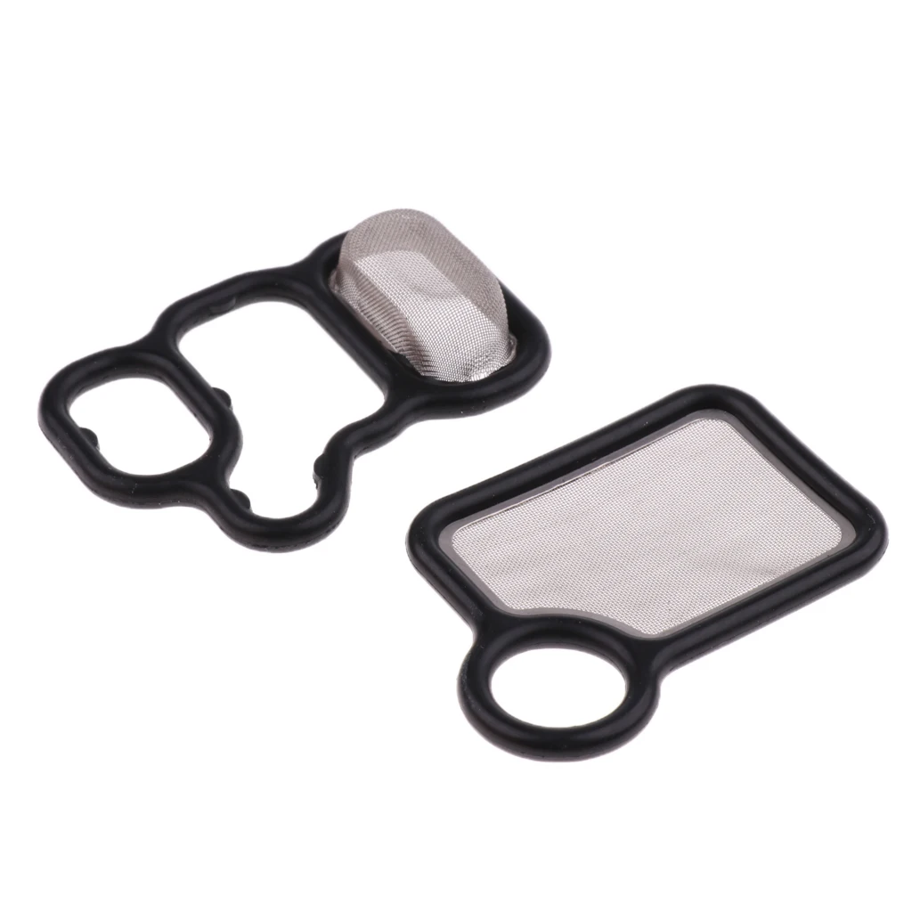 2 Pieces VTEC Solenoid Gasket Spool Valve 15815RAAA01 15815RAAA02 For 