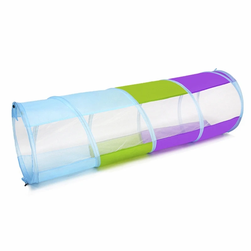 LOOZYKIT три цвета игрушка ползающий туннель дети детские игры ползание игры доступ к палатке открытый Крытый деятельности - Цвет: Style 3