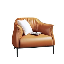 Canapé une place simple en pu, fabricant nordique moderne, fauteuil une place