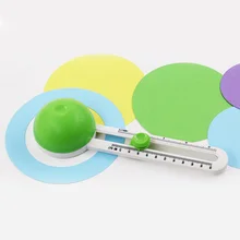 Мини-круглый резак ручной инструмент многофункциональный поворотный бумажный нож для открыток портативный Круглый лоскутный Скрапбукинг художественное ремесло