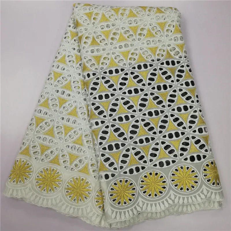 

African Dry Lace Fabrics High Quality Cotton Lace 100% Cotton Dry Lace Fabric Swiss Voile Lace In Switzerland 9L072903