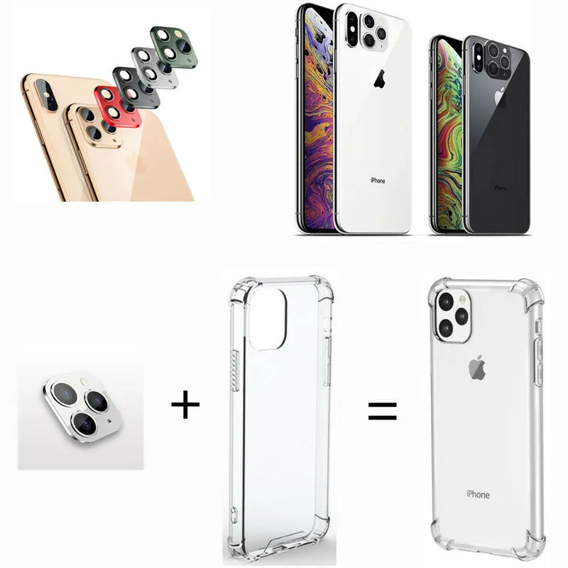 Изменение секунд для iPhone XR изменение на Apple 11 наклейка объектив модифицированный