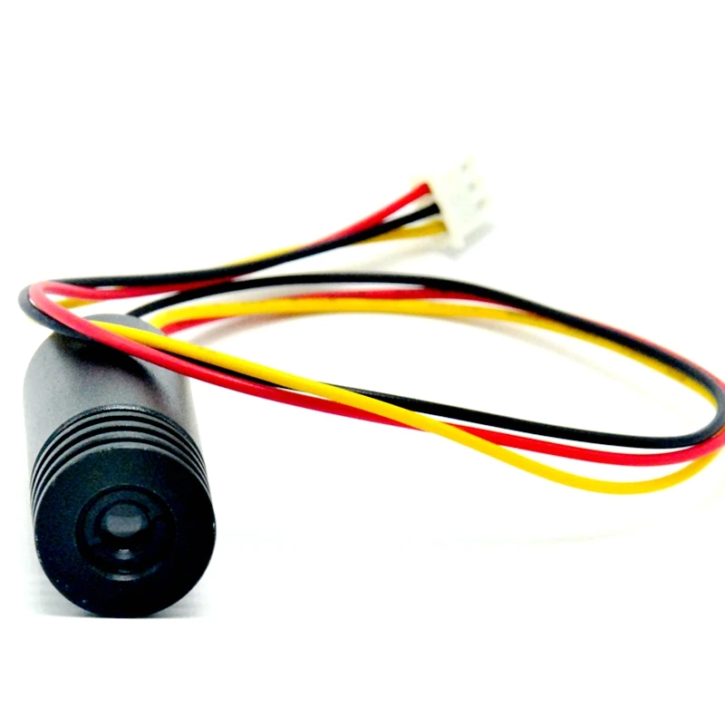 Focusable 850nm 30mW Infrared IR Laser Diode Dot Module with TTL 0-15KHz 18x45mm 5V DC