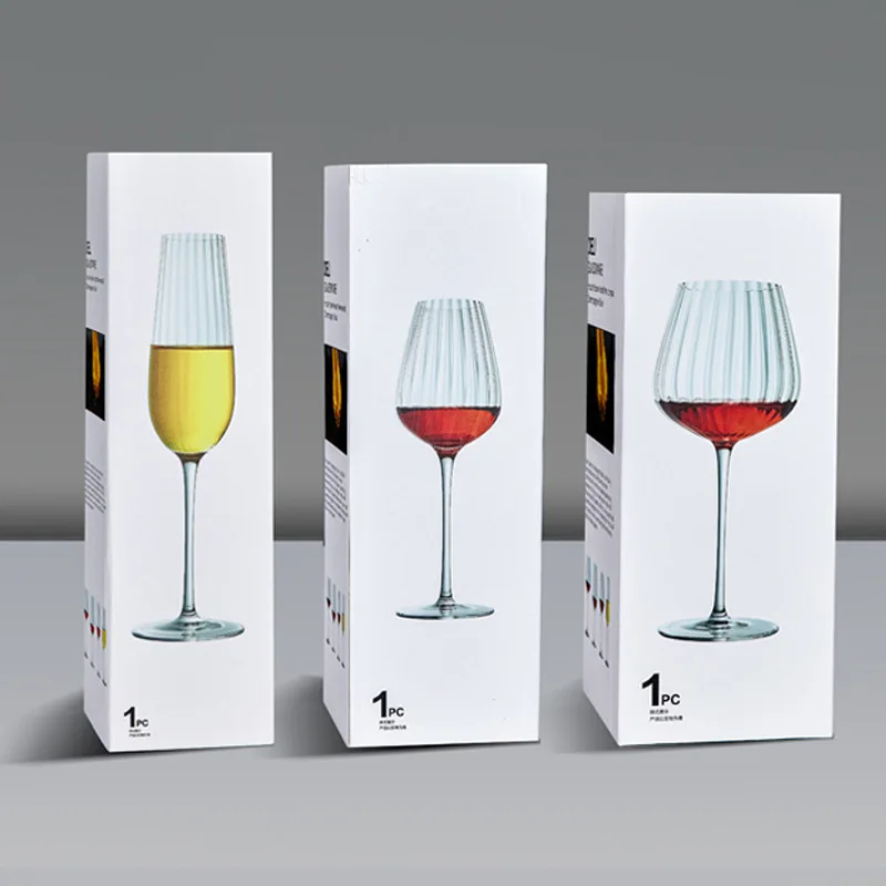 Crystal Wine Glasses - 4 Pack