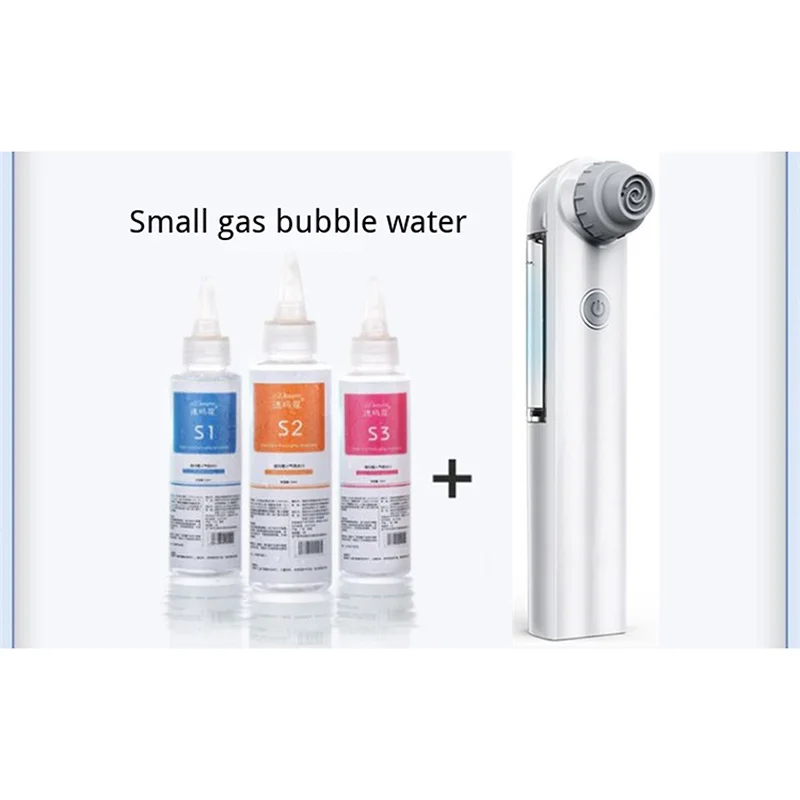 Máquina de Sucção Recarregável Pequena Bolha Poros Mais Limpo Beleza Espinha Cravo Removedor Acne Vácuo Elétrico Faial Cuidados Ferramentas 9 vácuo elétrico faial cuidados ferramentas