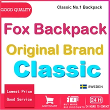 Классический брендовый рюкзак с вышивкой лисы для молодых студентов колледжа, сумки для ноутбука, походный водонепроницаемый рюкзак для девушек