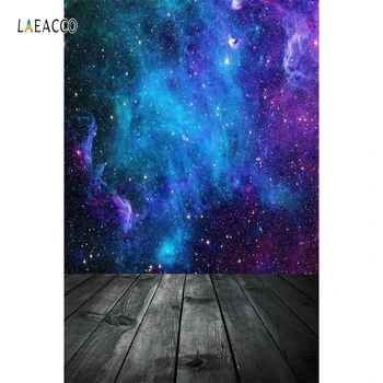 

Laeacco Universe Starry Scenery Portrait Baby Children Photography Backgrounds Custom Photographic Backdrops For Photo Studio