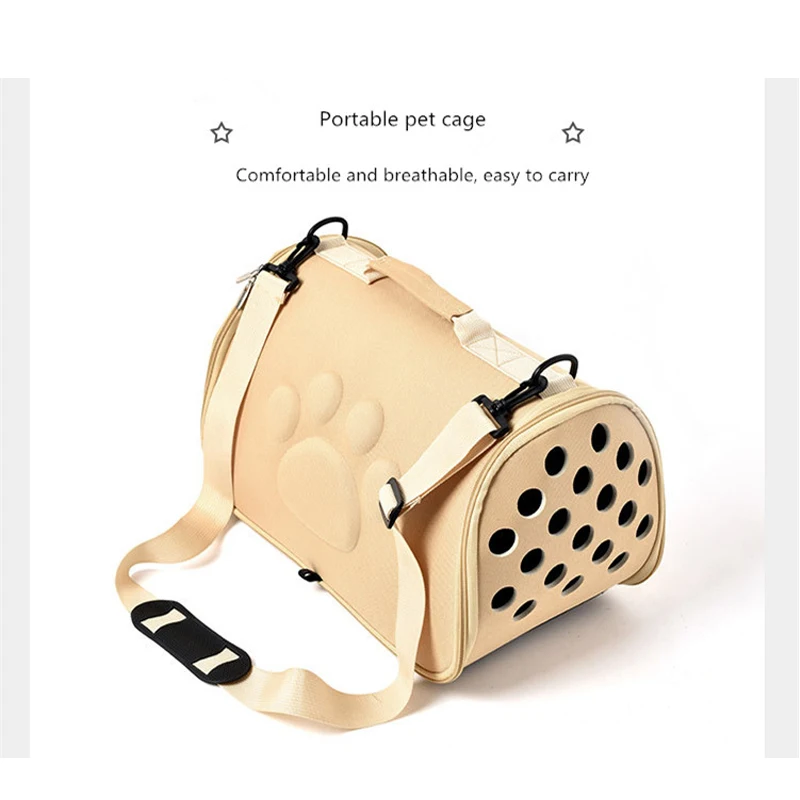 EVA Dogs Cat Folding Pet Carrier Cage Collapsible Portable Puppy Crate Handbag Carrying Bags Pets Supplies Transport Chien EVA Dogs Cat Folding Pet Carrier Cage Collapsible Portable Puppy Crate Handbag Carrying Bags Pets Supplies Transport Chien