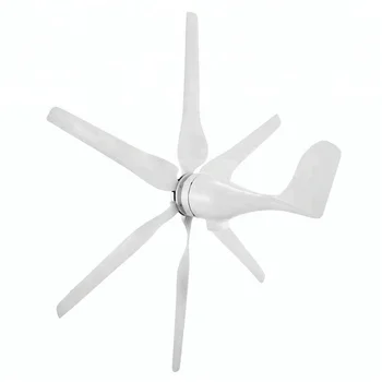

Wind Turbine Generator 800W 600W DC 12V 6 Blade with Controller for Marine RV Homes Industrial Energy