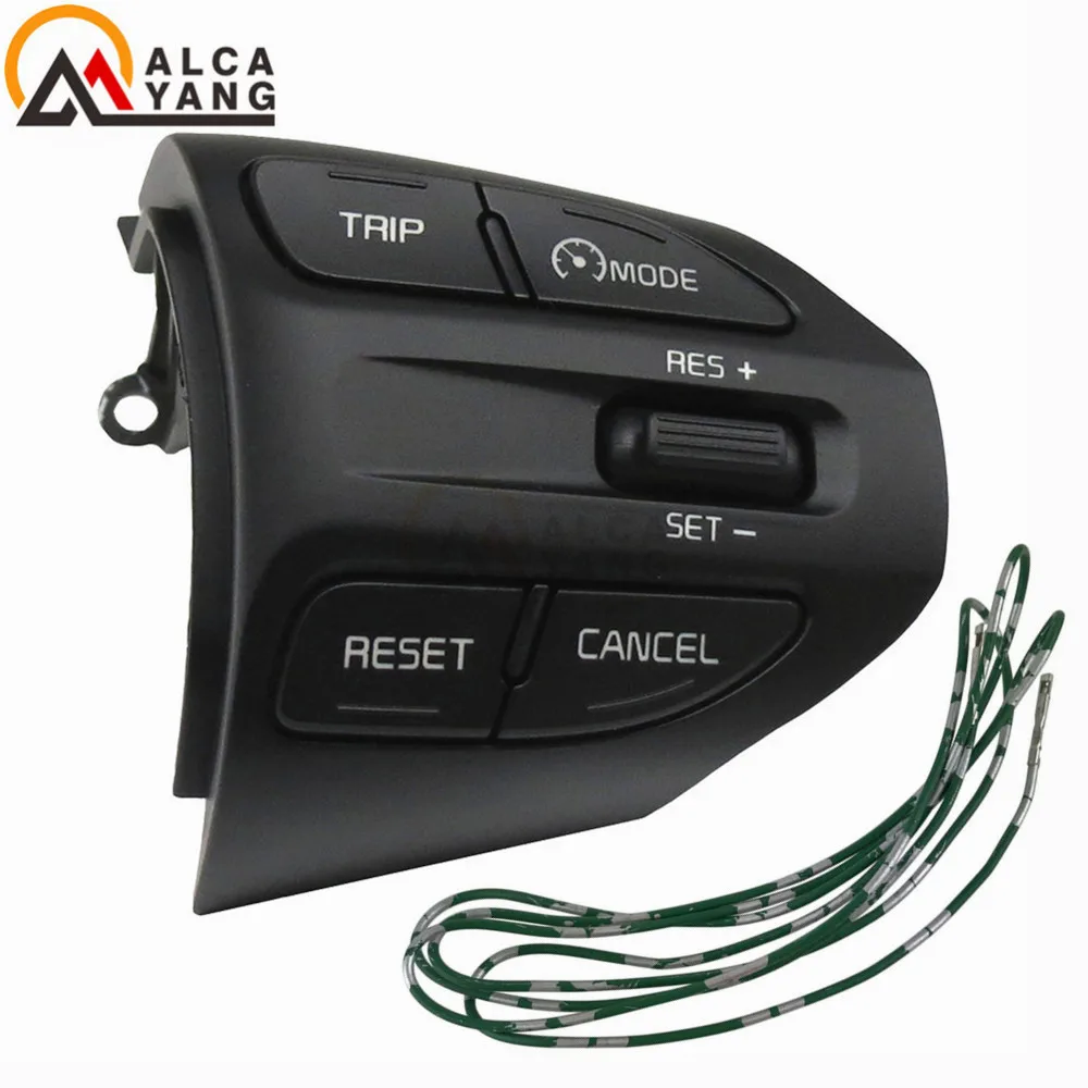 Multifunction Steering Wheel Combination Control Switch For KIA K2 RIO 2017 2018 2019 RIO X LINE Buttons Bluetooth Phone Cruise Multifunction Steering Wheel Combination Control Switch For KIA K2 RIO 2017 2018 2019 RIO X LINE Buttons Bluetooth Phone Cruise
