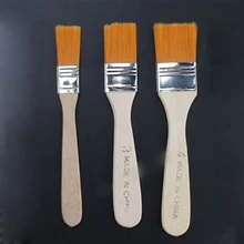 Мягкая щетка для очистки волос, Маленькая нейлоновая кисть для покраски