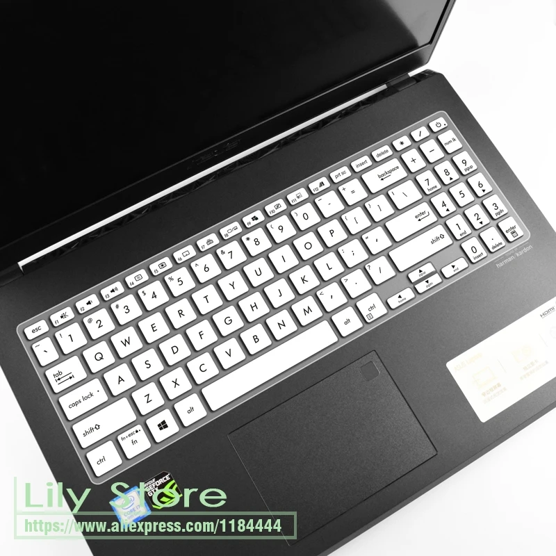 Защитный чехол для клавиатуры ноутбука ASUS VX60GT X571 S532FL S532F S532 S531FL S531F S531 F FL 15,6 дюймовый ноутбук 15 дюймов - Цвет: white