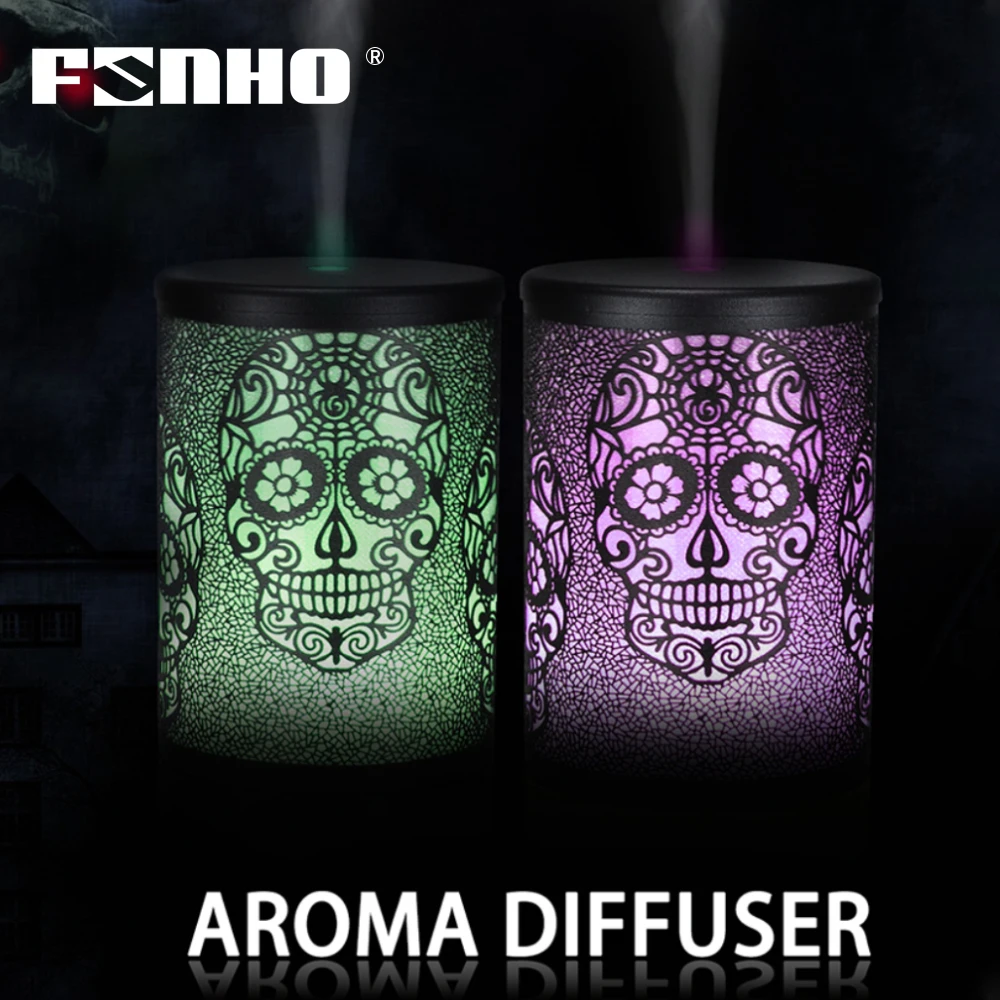 FUNHO Aroma Diffuser Aromatherapy Diffuser Ultrasonic Air Humidifier Cool Mist Maker Diffuser Essential Oils For Home 100 ML