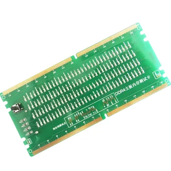 

DDR4 Desktop Memory Test Card Motherboard Repair Diagnostic Analyzer LED Indicator Computer Supplies Components Durable