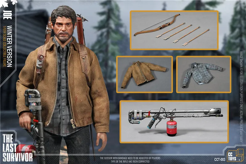 1/6 шкала CCTOYS JOE and ELLI Us Joel модель игрушки 12 'полный набор экшн Человек Девушка фигура куклы игрушки DIY Коллекция украшения дисплей