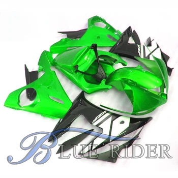 

Motorcycle Fairing Kit for YAMAHA YZFR6 03 04 05 YZF600 R6 2003 2004 2005 YZF600 ABS Fairings set green bodywork