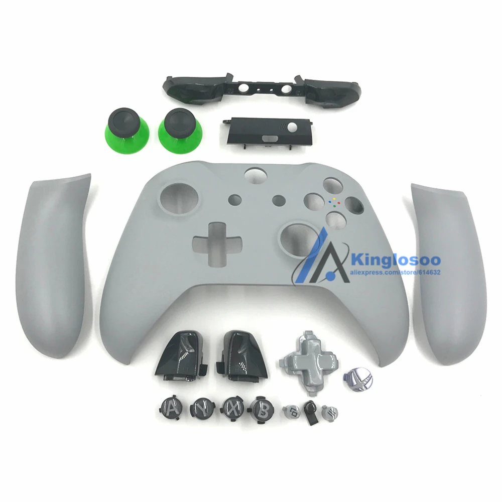 Полный Корпус в сборе Замена для Xbox One Slim X контроллер Передняя Задняя оболочка ABXY Syn руководство LB RB Bumper LT RT кнопка