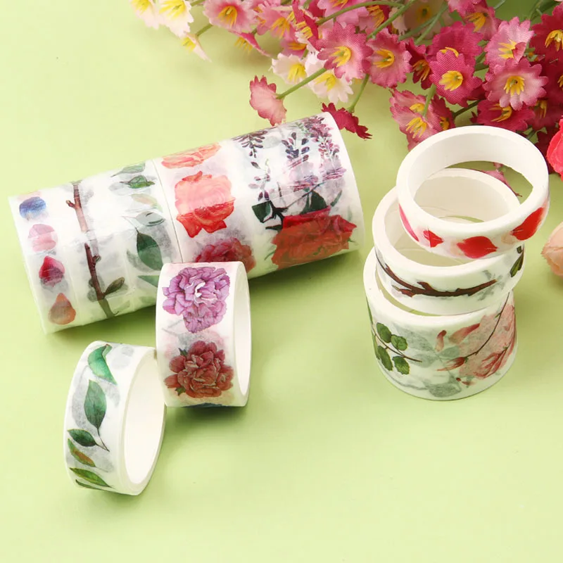 Милый мультяшный набор стильных клейких лент Канцтовары клейкая бумага малярная