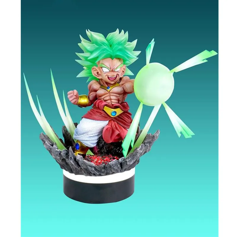 Аниме Dragon Ball Broli Super Guild Wars платформа Супер Saiyan GK статуя ПВХ фигурка Коллекционная модель игрушки M3551 - Цвет: Broli