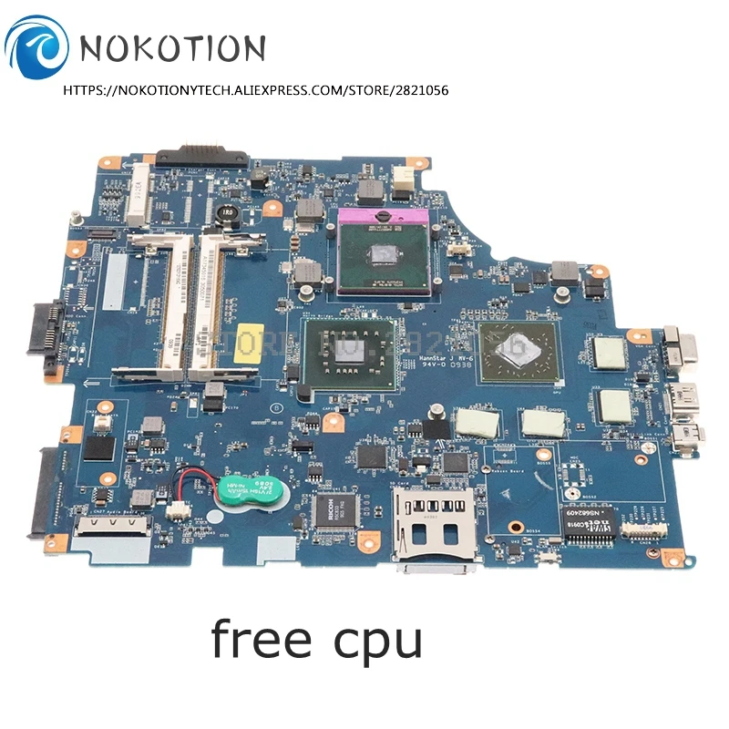NOKOTION A1734501B MBX-189 M764 1P-0096500-8010 для SONY Vaio VGN-FW VGN FW VGNFW590FWB материнская плата ноутбука HD 4650