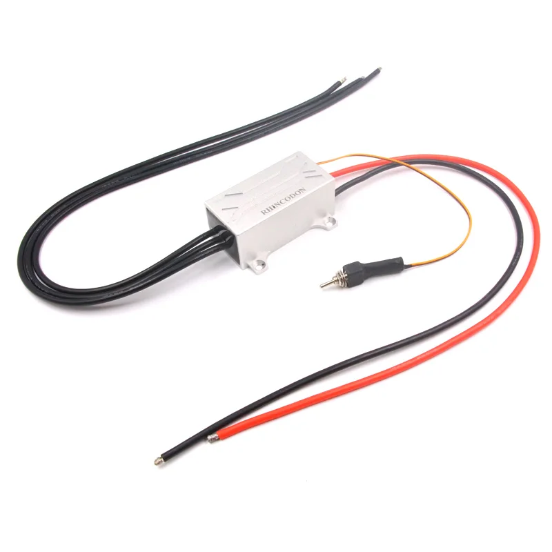 IPX8 бесщеточный ESC 100A 3-12S 48V без сигнала провод приемника подключи и играй PNP с переключателем ВКЛ/ВЫКЛ водонепроницаемый доступный Подруливающее устройство ESC
