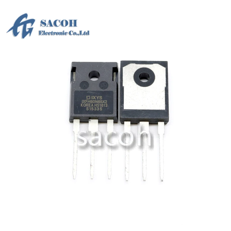 

Genuine New Original 2PCS/Lot IXFH80N65X2 IXFH80N65 OR IXFH80N60X2A IXFH80N60 TO-247 80A 650V Power MOSFET