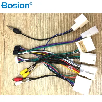 

16 PIN Car ISO Radio Wire Wiring Harness Adapter for Toyota Stereo Radio Receiver Wire Harness Cable
