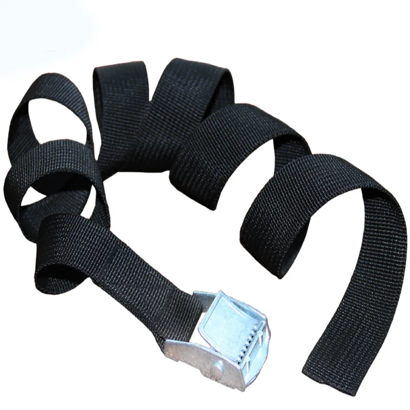 Buckle Tie-Down Belt Cargo Straps 2M For Car Motorcycle Bike
