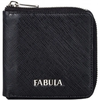 

Fabula портмоне полнокупюрное 100% натуральная кожа PJ 48 SG-BL черный цвет