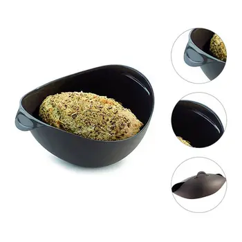 

Creative Silicone Toaster Silicone Bread Maker Silicone Steamer Bread Baking Pan Household Kitchen Baking Tools New Arrival