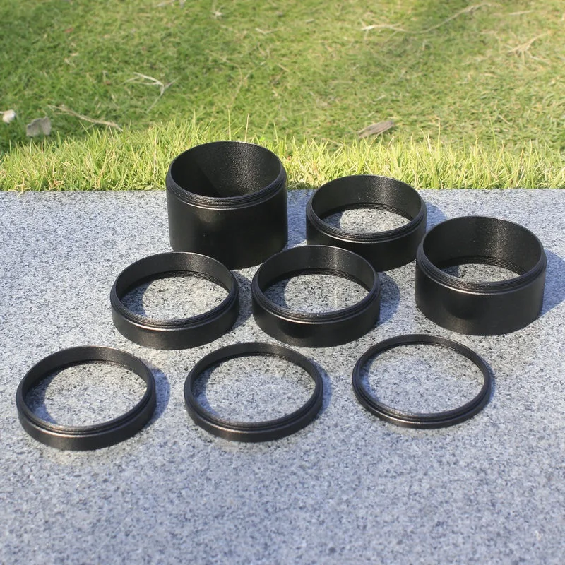 M48X0.75 Focal Length Extension Tube Kit 3/5/7/10/12/15/20/30mm for Astronomical Telescope Photography T2 Extending Ring 4